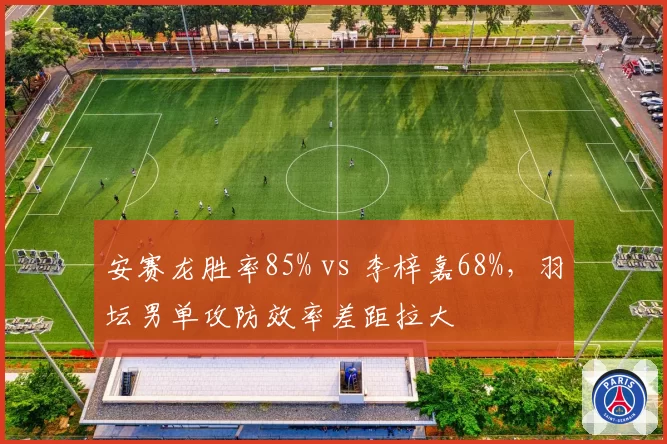 安赛龙胜率85% vs 李梓嘉68%,羽坛男单攻防效率差距拉大