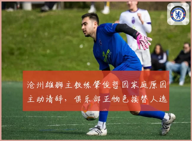 沧州雄狮主教练肇俊哲因家庭原因主动请辞，俱乐部正物色接替人选